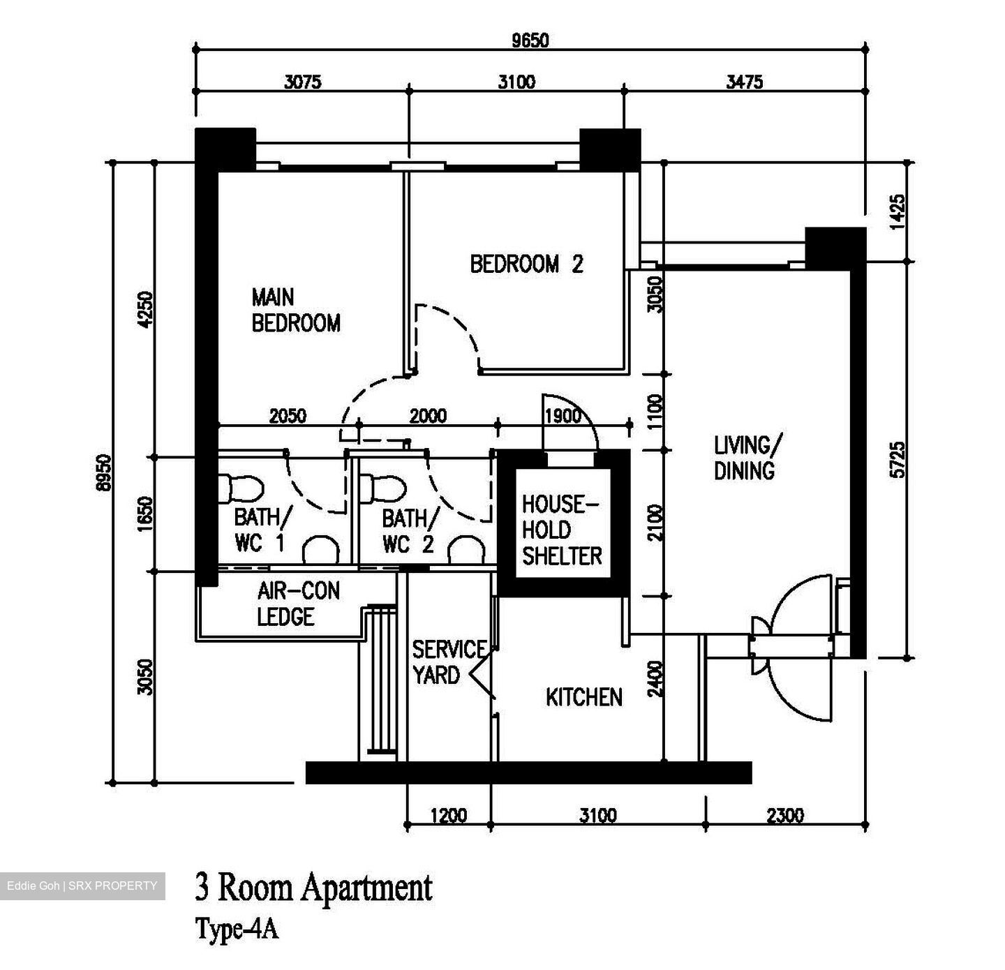 Blk 95B City Vue @henderson (Bukit Merah), HDB 5 Rooms #397575631